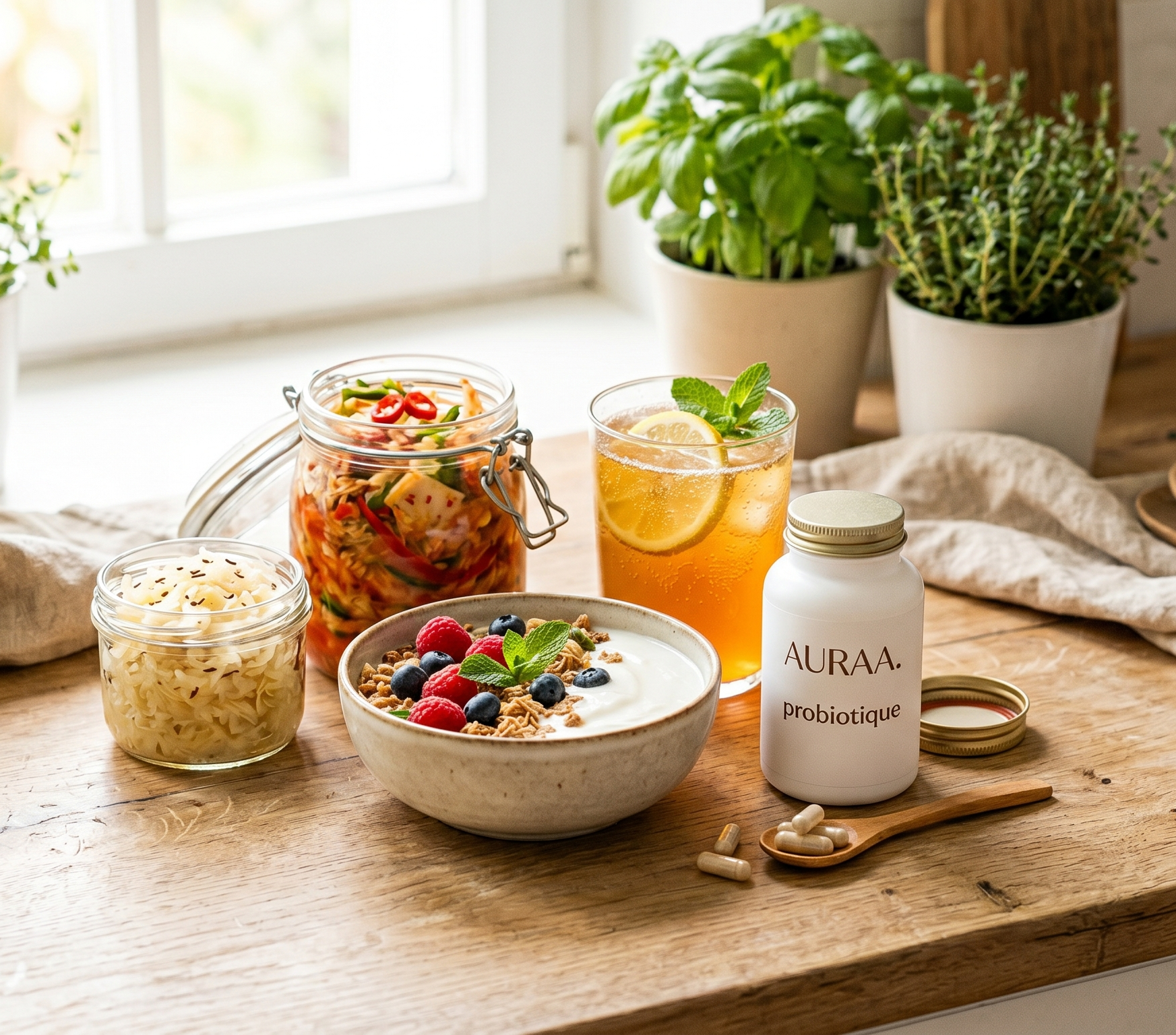 Ferments et probiotiques d'INNER FLORA AURAA Image