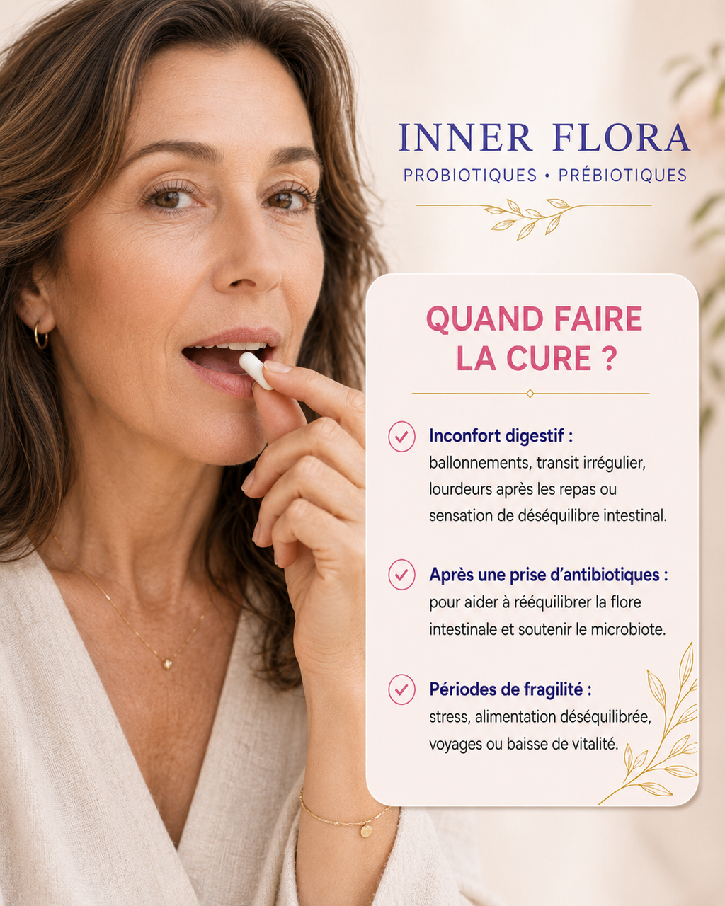 INNER FLORA AURAA, confort digestif au quotidien